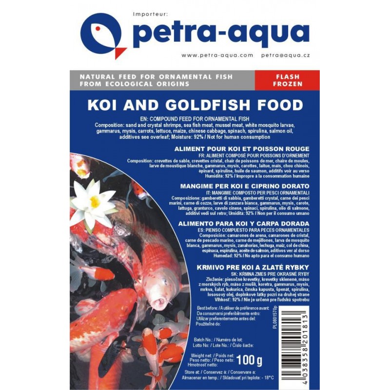 PETRA-AQUA Koi and Goldfish Special 100g