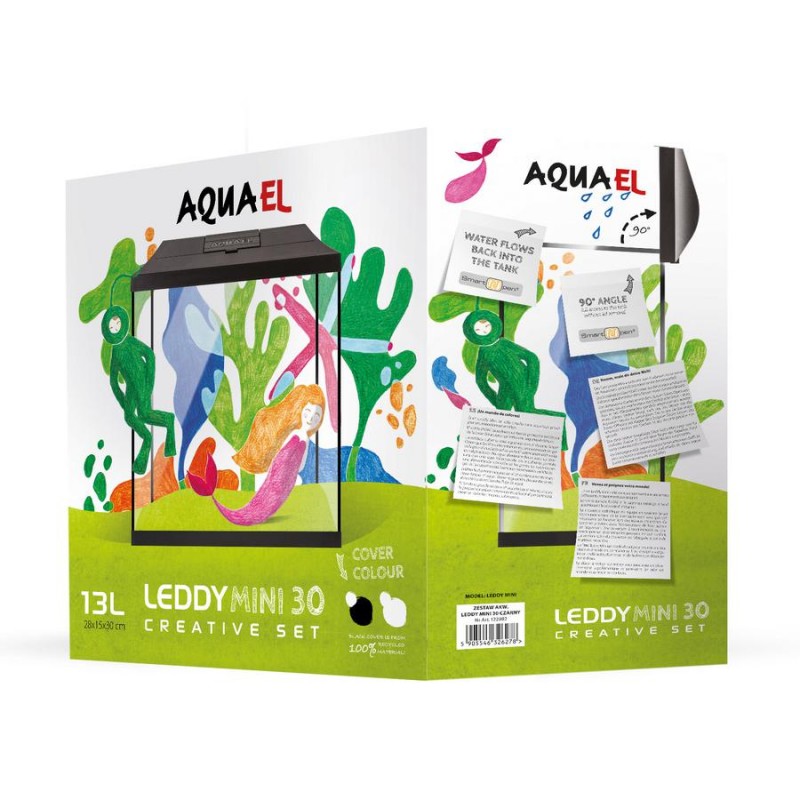 AQUAEL Set Leddy Mini 30 Negro