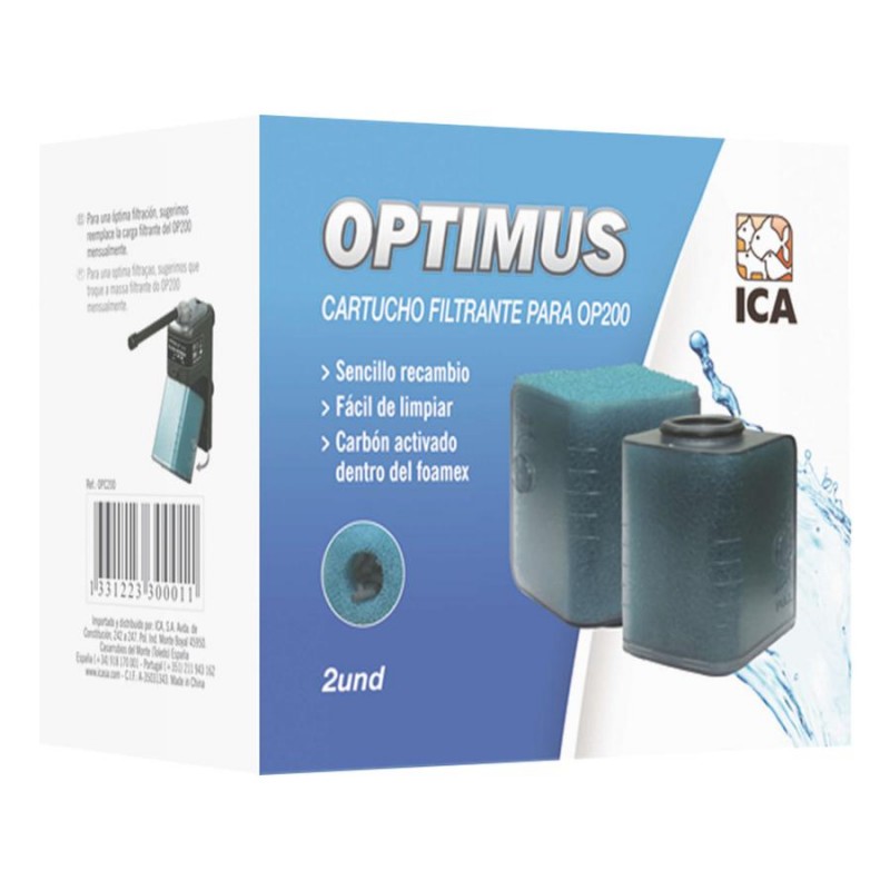 ICA Cartucho Optimus 200   2 unidades