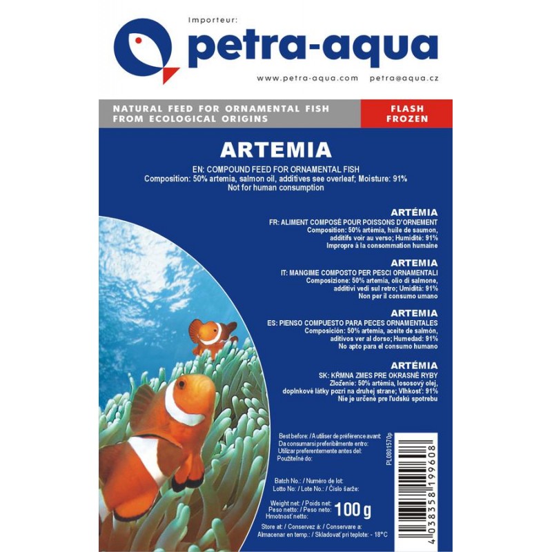 PETRA-AQUA Artemia 100g